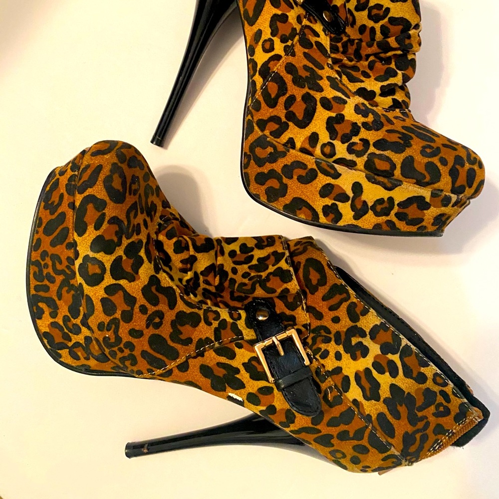 Leopard Print Heels